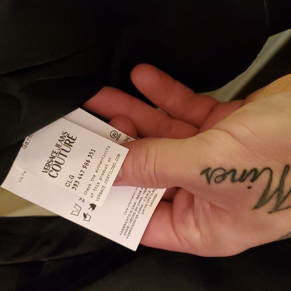 Versace Jeans Couture Barocco Black Reversible Bomber - Picture 6 of 6